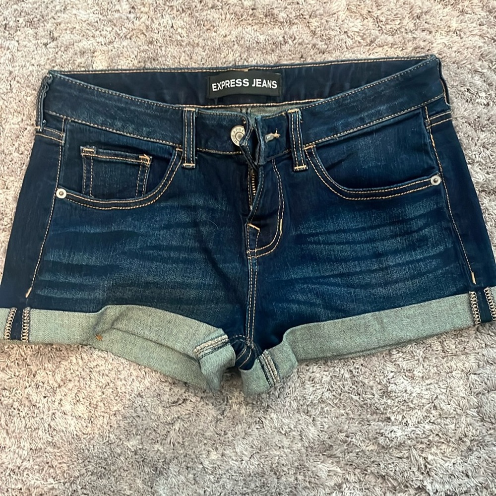 Like new Express Jean shorts size 2